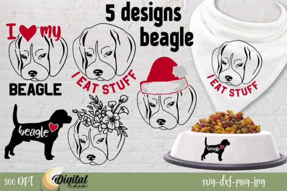Beagle SVG. Dog SVG Design
