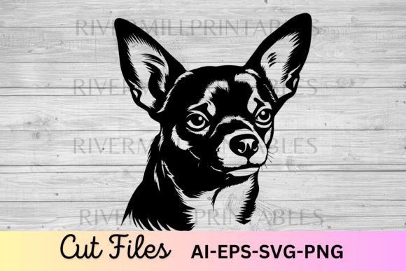 Chihuahua Dog SVG Cut File