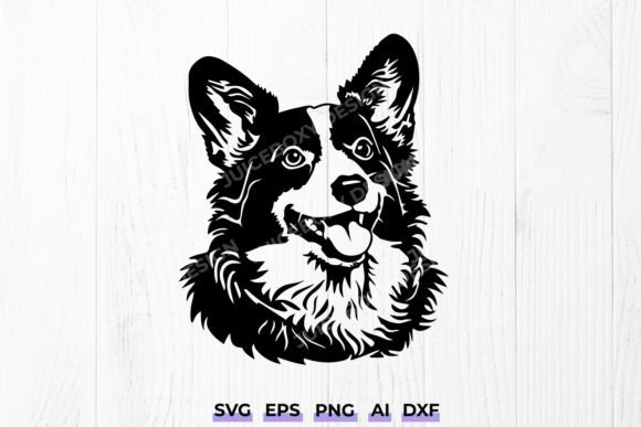Cute Pet Portrait SVG