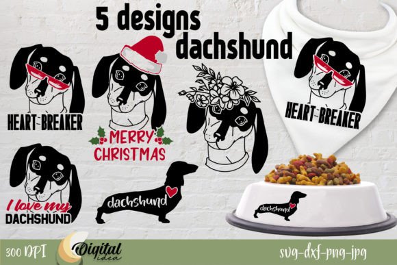 Daschund SVG Design