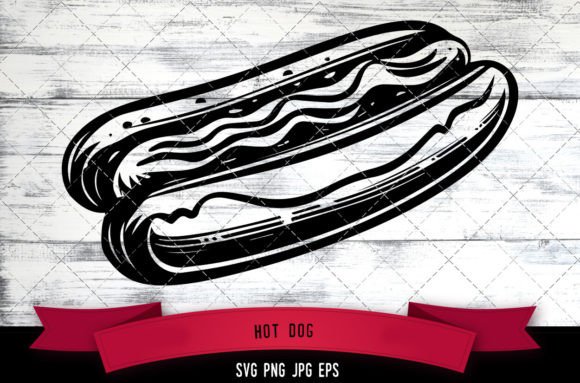 Hot Dog SVG, Sausage SVG