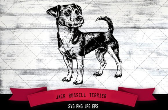 Jack Russell Terrier SVG for Real Projects