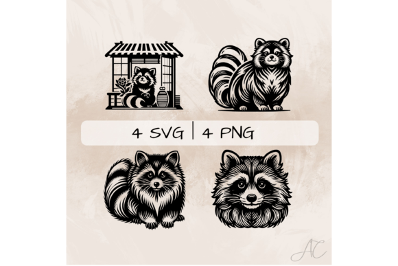 Japanese Racoon Dog SVG Bundle