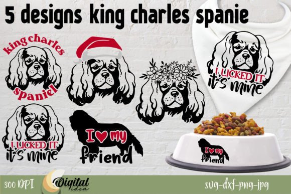 King Charles Spaniel SVG
