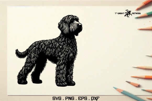 Labradoodle Dog Svg