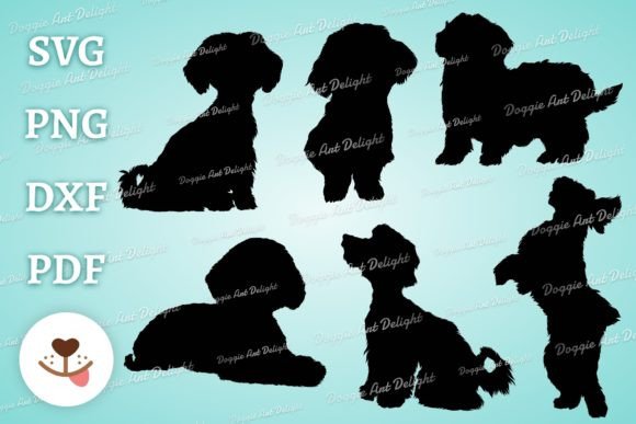 Maltipoo Dog Svg Cut File Bundle