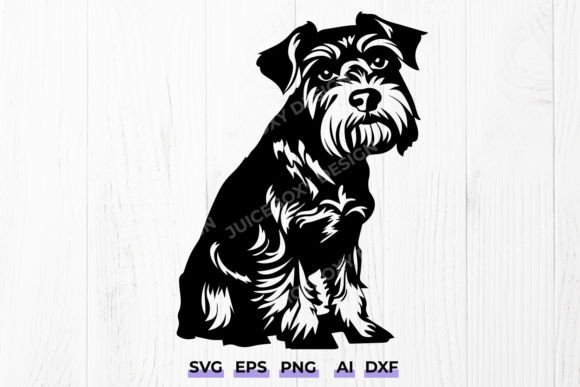Miniature Schnauzer Svg