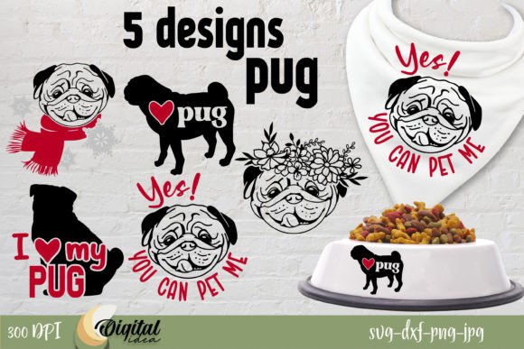 Pug SVG Bundle