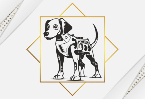 Robot Dog SVG