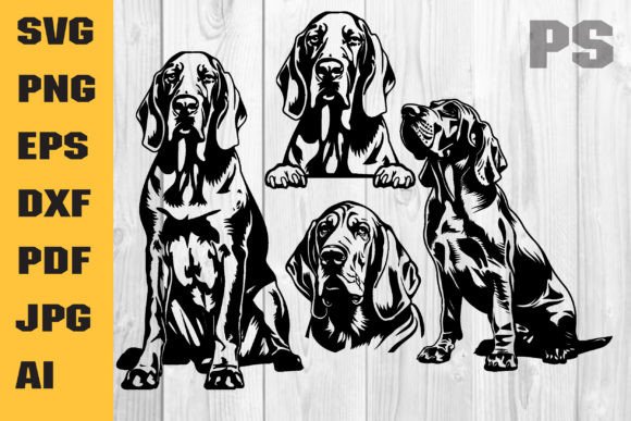 Testing the Bloodhound Dog Svg for Real Projects